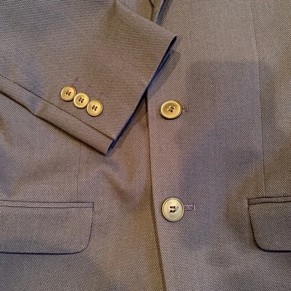 Topman skinny fit suit coat